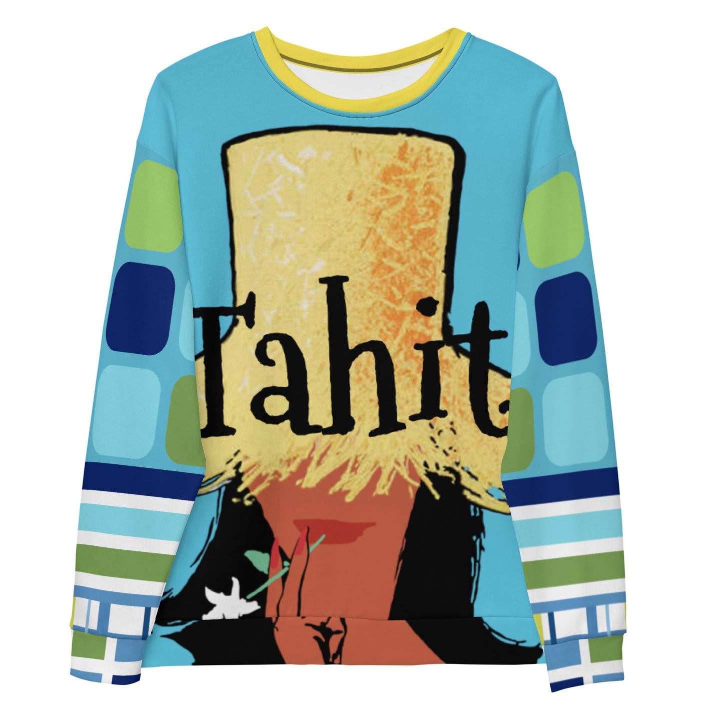 Tahiti Girl Bright Lights Unisex Sweatshirt