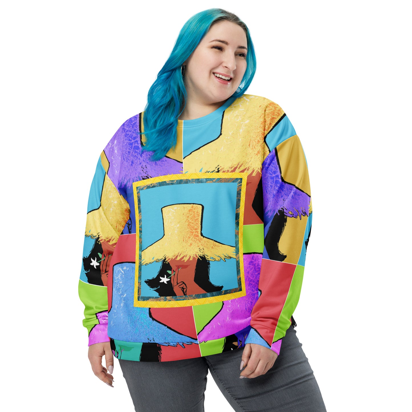 Tahiti Girl Calypso Sweatshirt