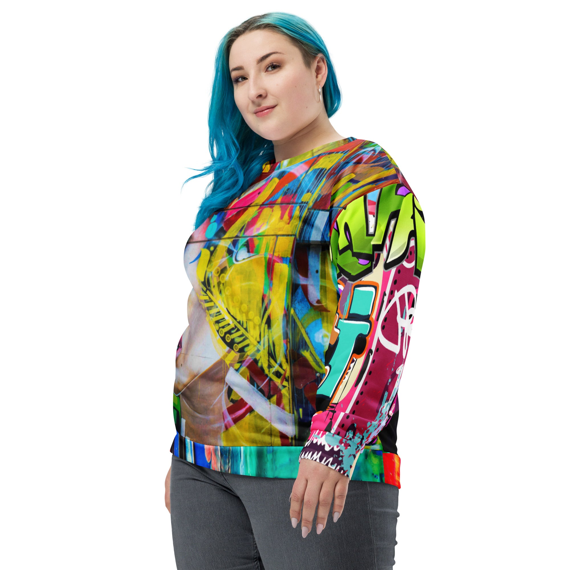 Sudadera unisex Mundialis Graffiti