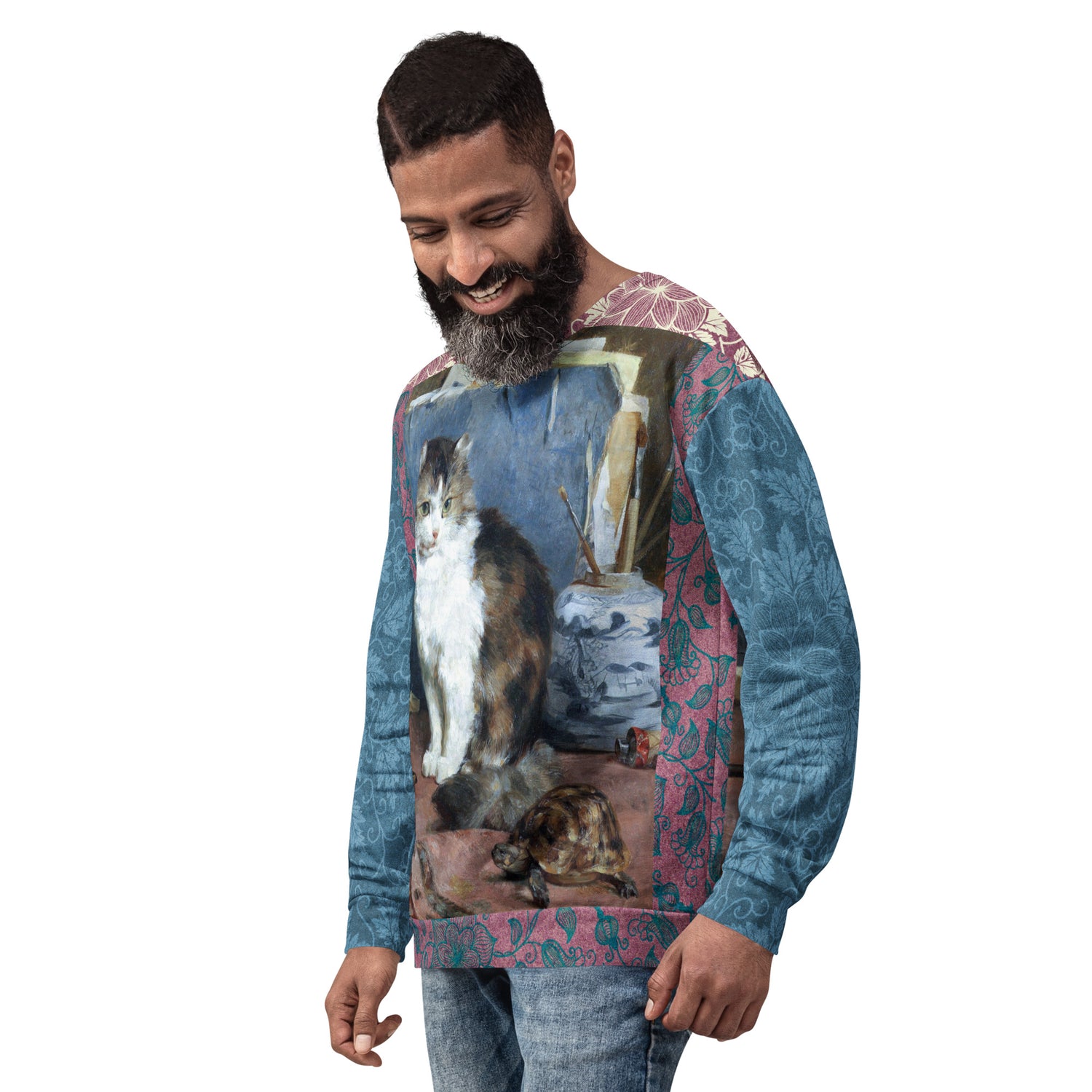 Sudadera unisex Odd Couple Cat y Tortuga