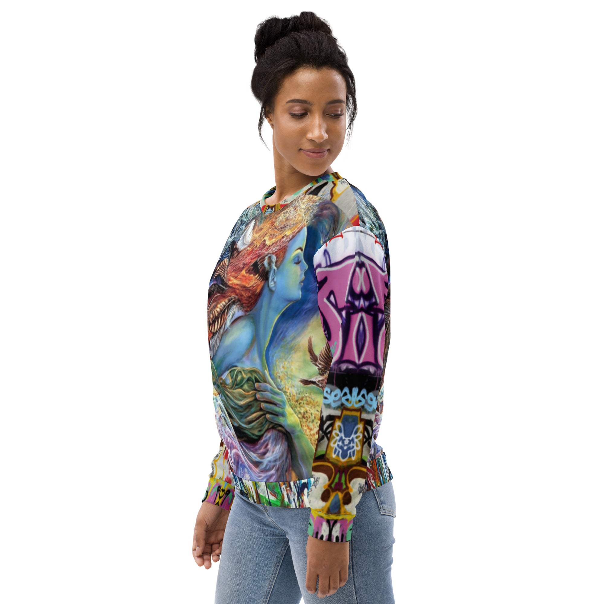 Sudadera unisex Vesuvia Graffiti