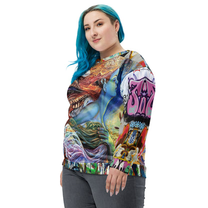 Sudadera unisex Vesuvia Graffiti