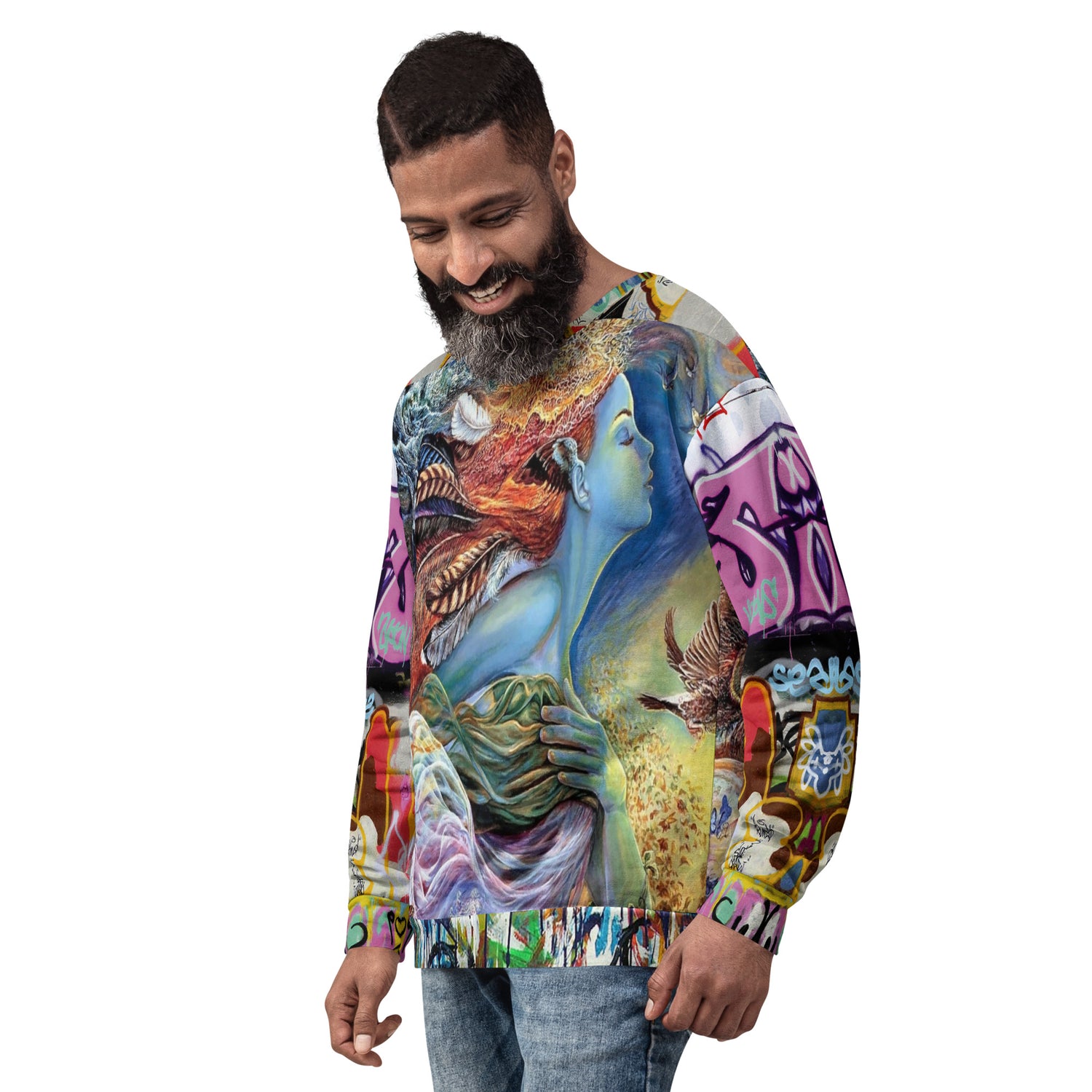 Vesuvia Graffiti Unisex Sweatshirt