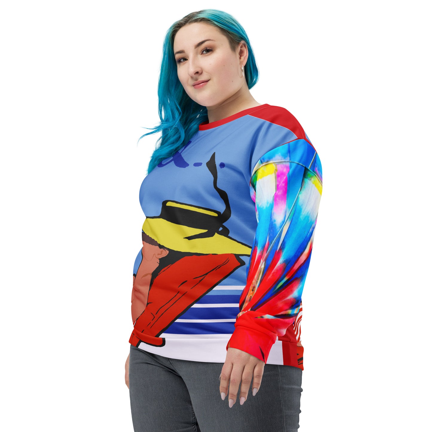 Relax Go To IT! Vacation-Themed Unisex Sweatshirt
