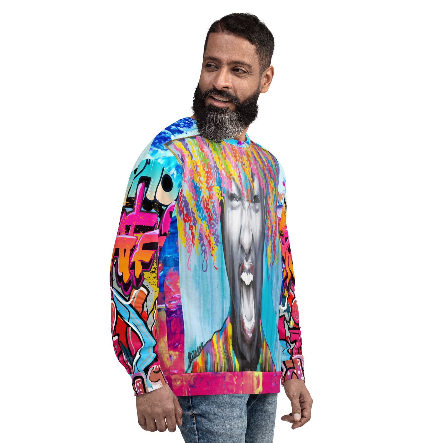 Sudadera unisex Euforia Graffiti Art