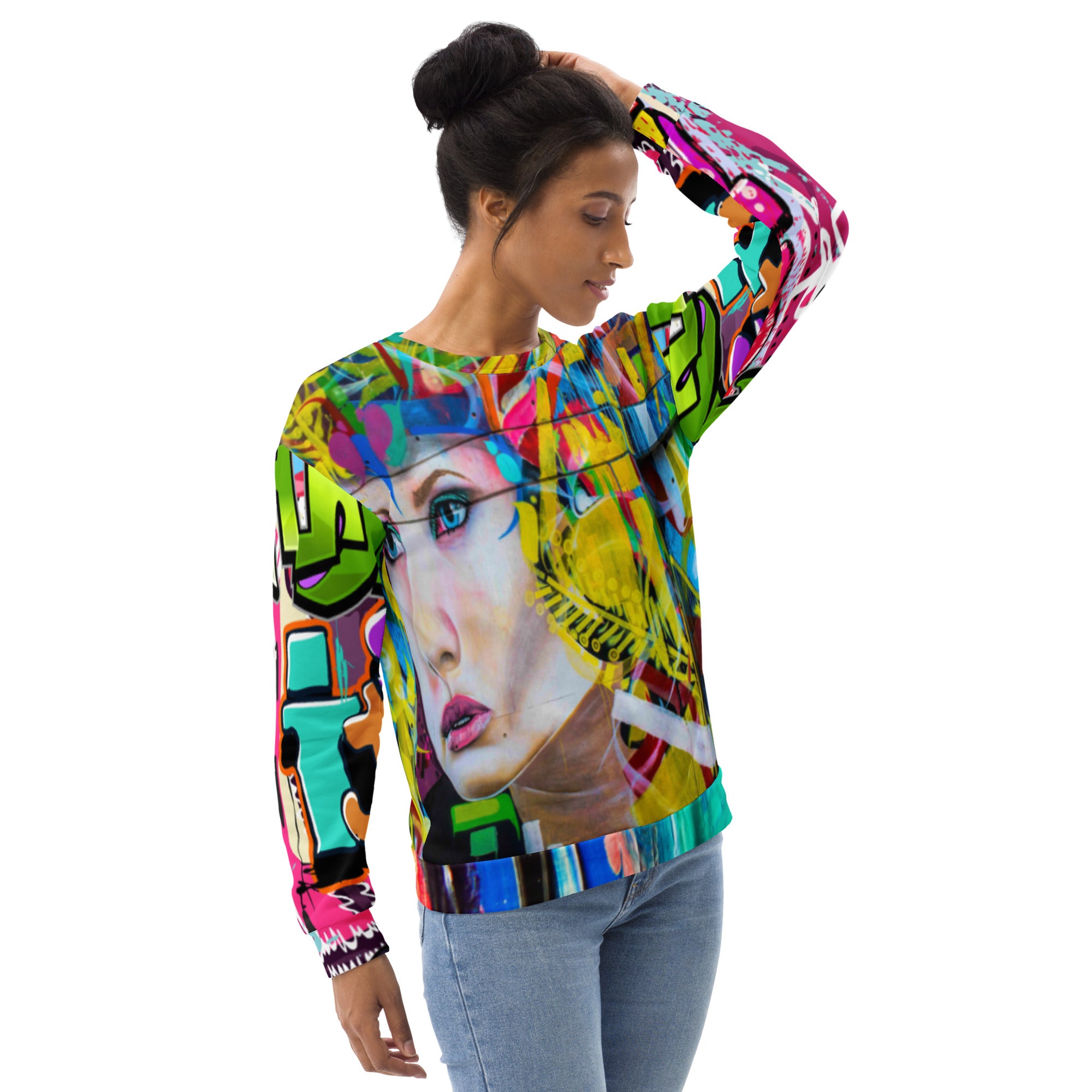 Sudadera unisex Mundialis Graffiti