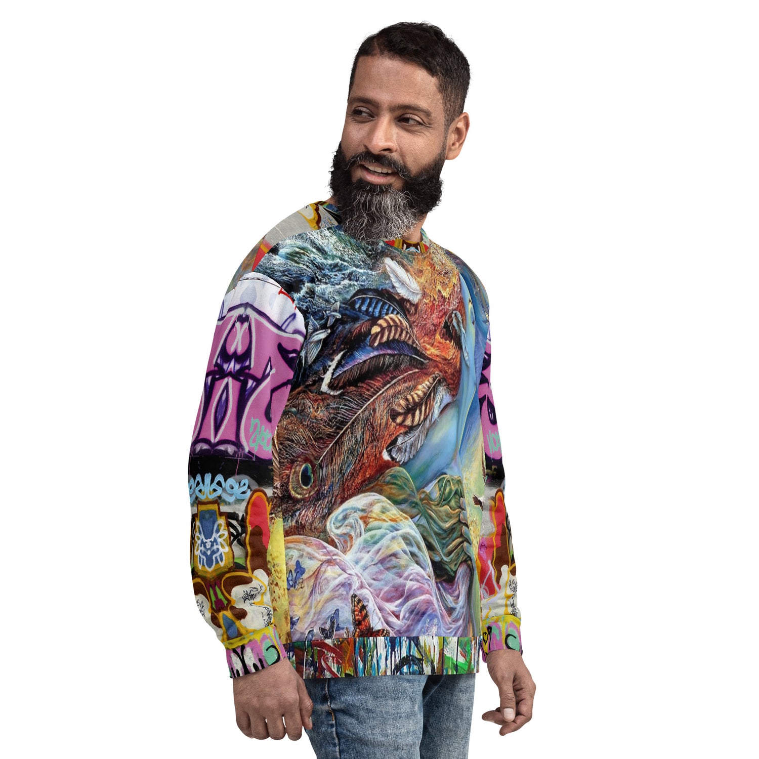 Vesuvia Graffiti Unisex Sweatshirt