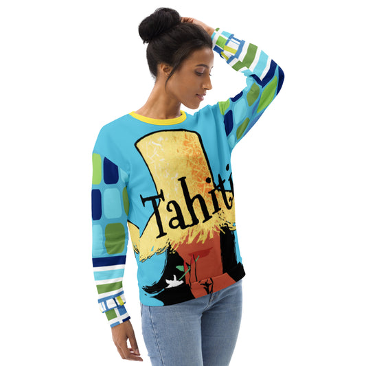 Sudadera unisex Tahiti Girl Bright Lights