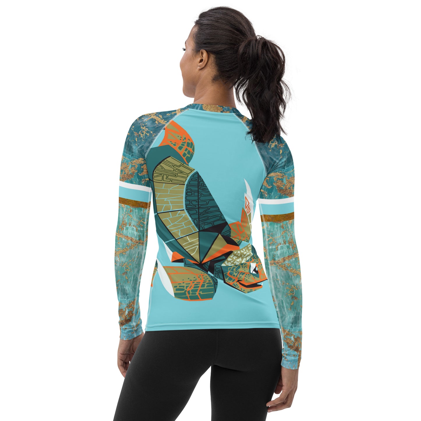 Galapagos Turtle Island 2023 Rash Guard