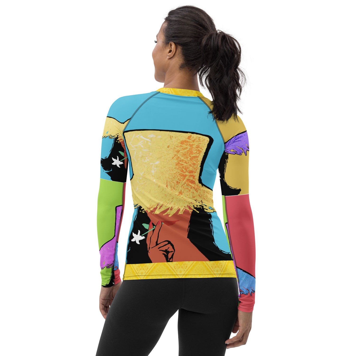 Rash Guard para niña de Tahití