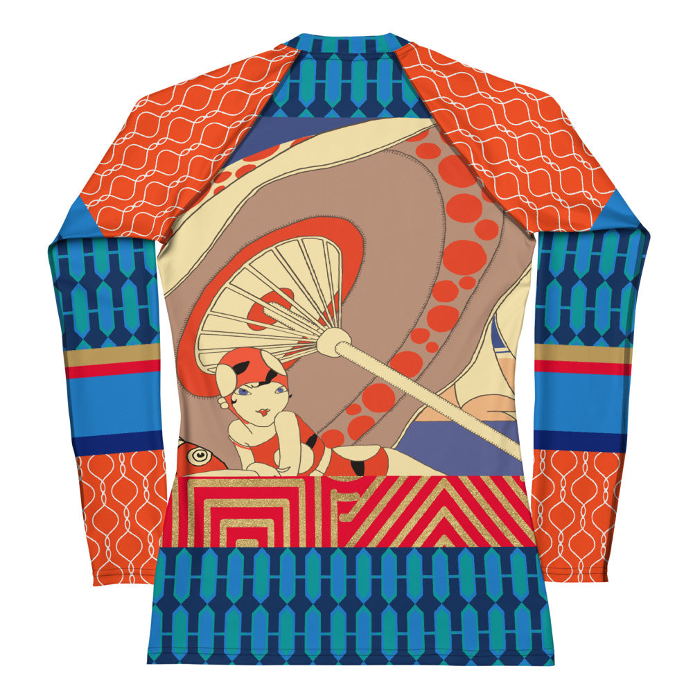 Beach Club Adventure Rash Guard