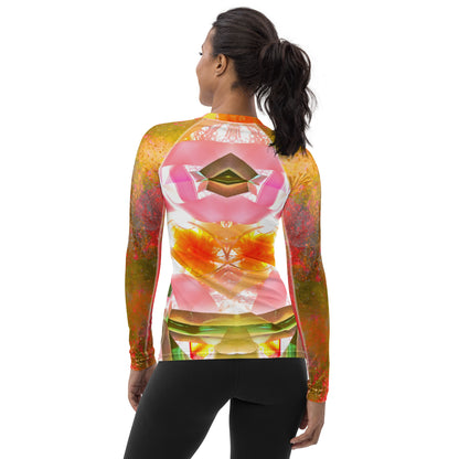 Sunflowery Day Rash Guard