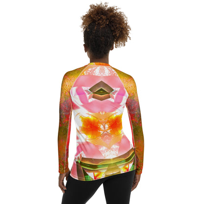 Sunflowery Day Rash Guard