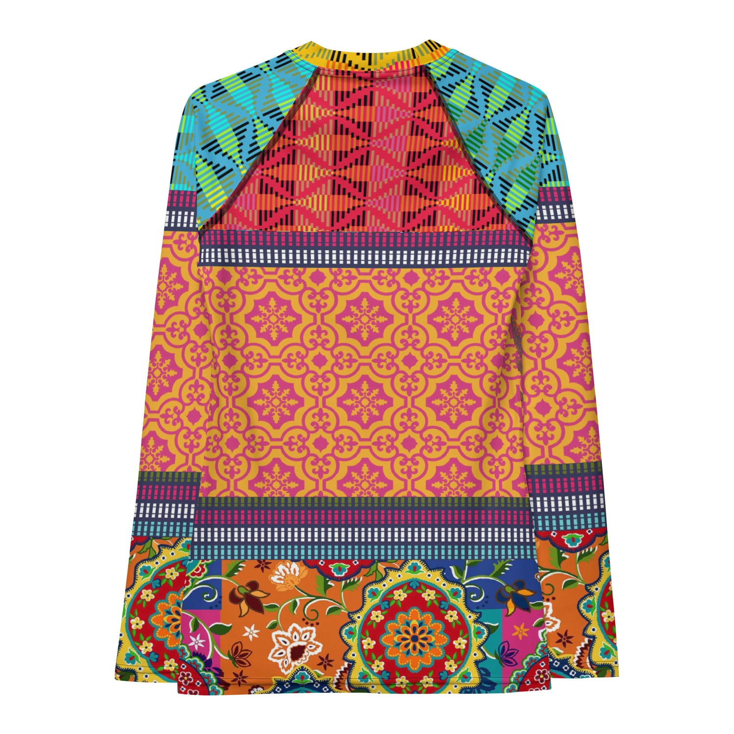 Time Traveler Psychedelic Rash Guard