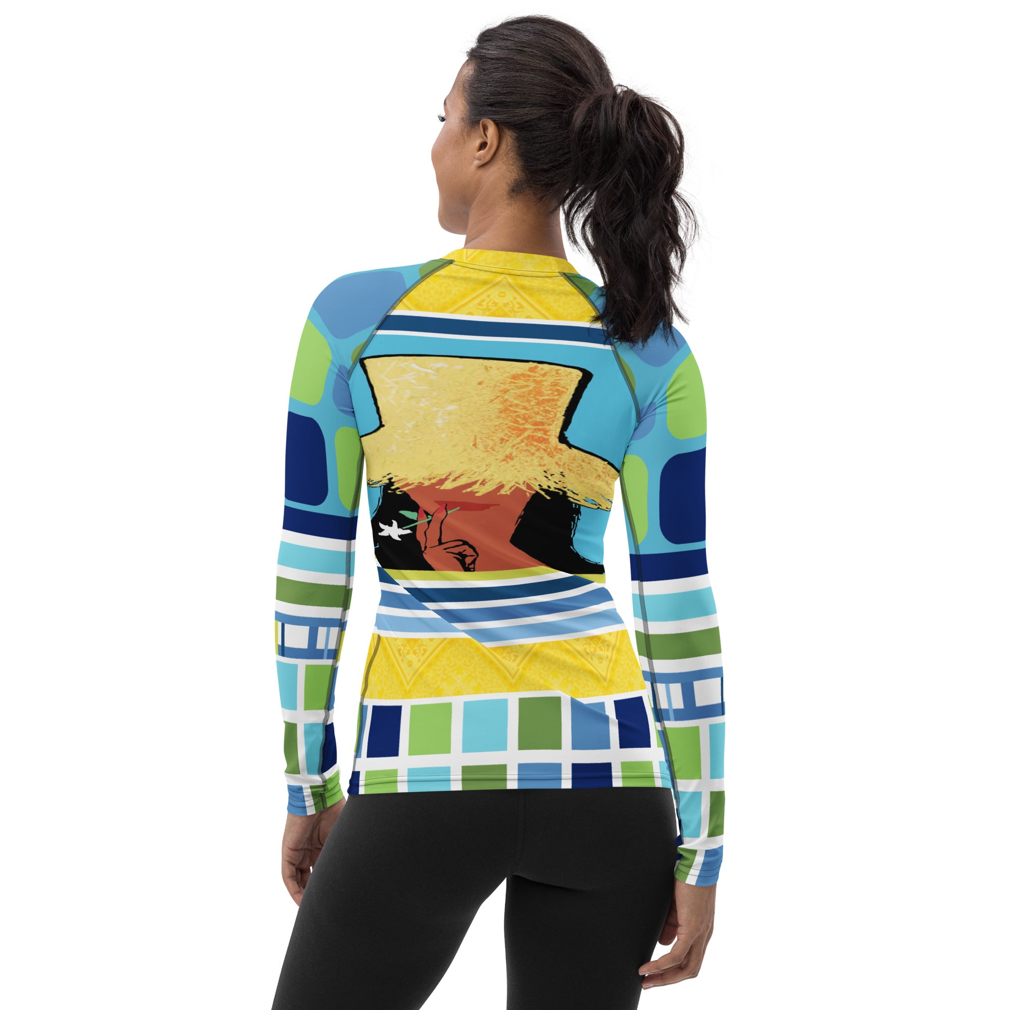 Rash Guard Tahiti Girl Luces Brillantes