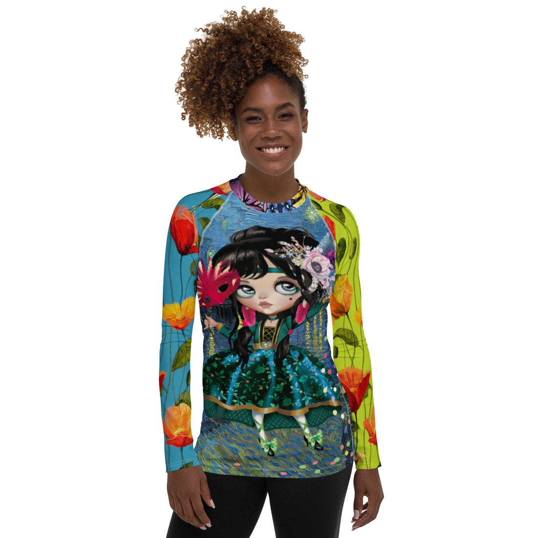 Masquerade de Paris Cupie Doll Rash Guard