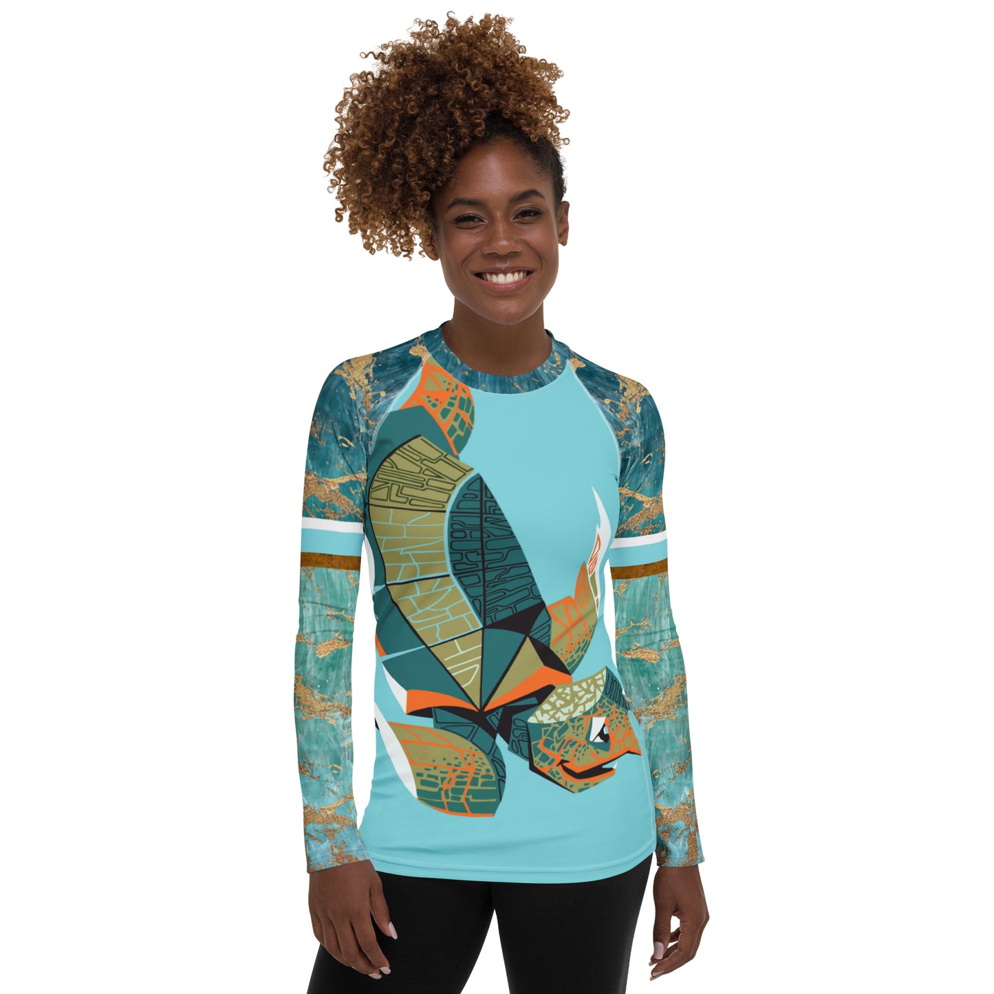 Galapagos Turtle Island 2023 Rash Guard