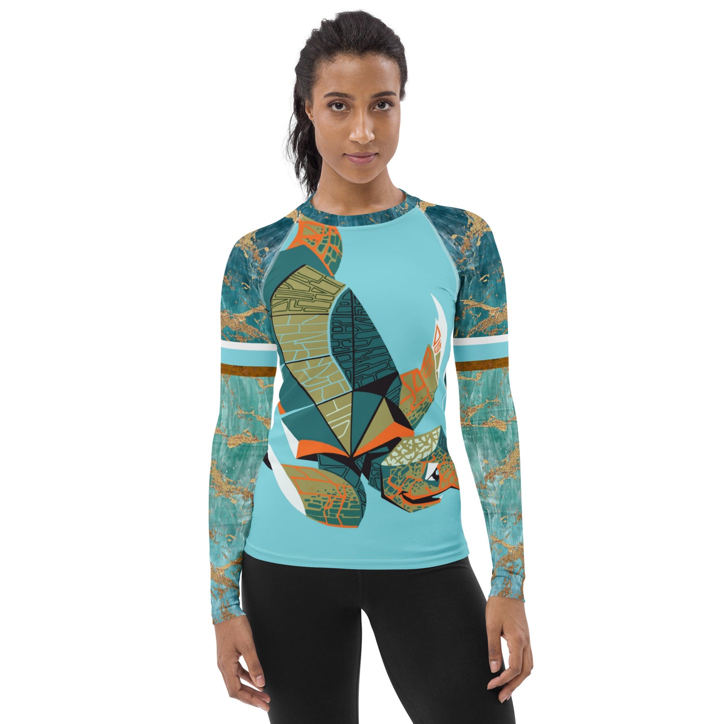 Galapagos Turtle Island 2023 Rash Guard