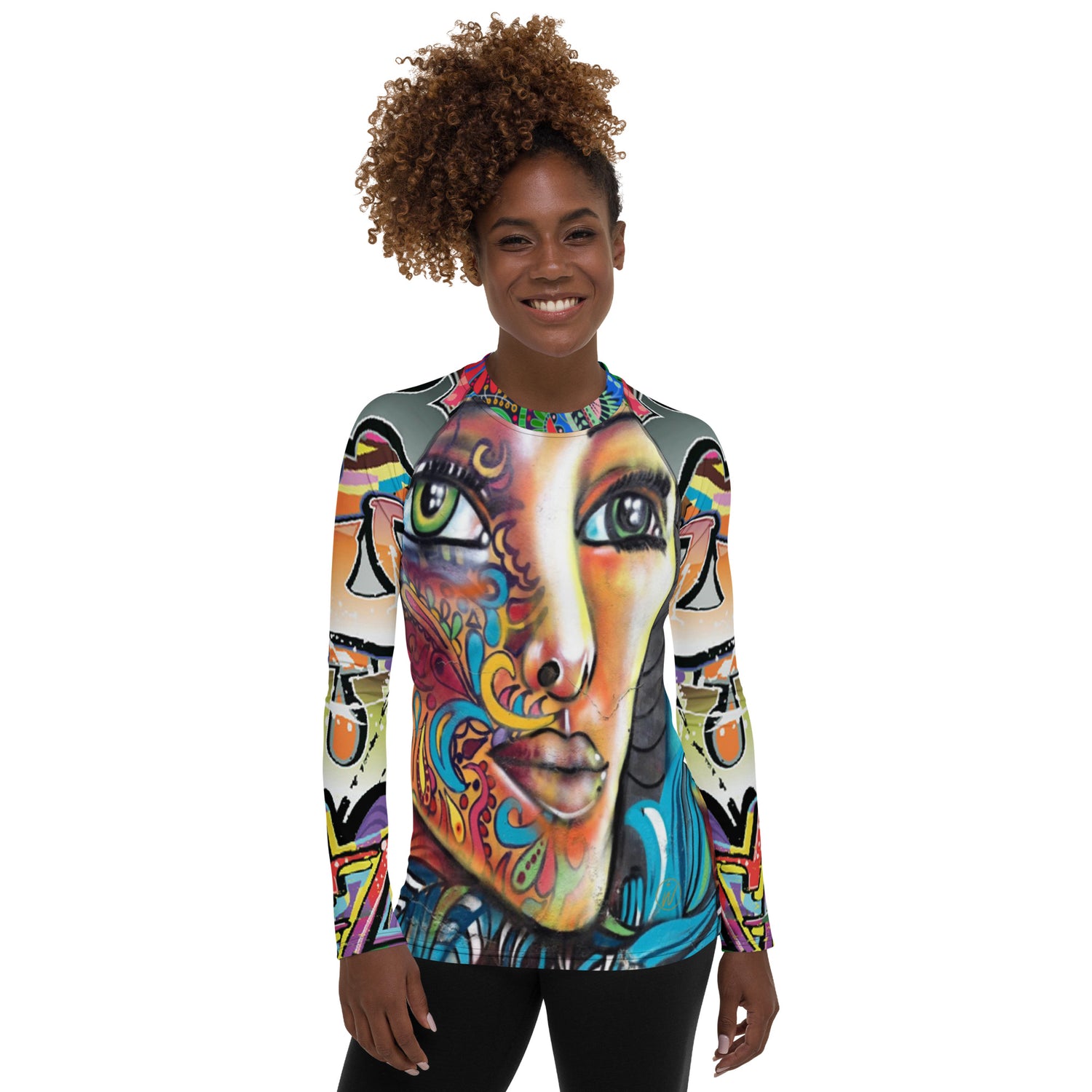 Felicity Graffiti Rash Guard