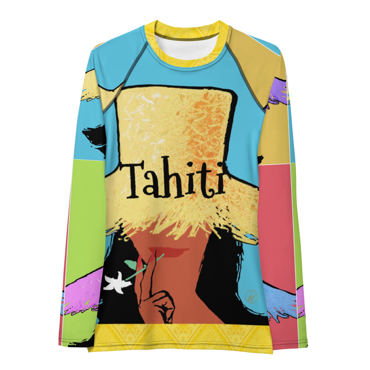 Rash Guard para niña de Tahití