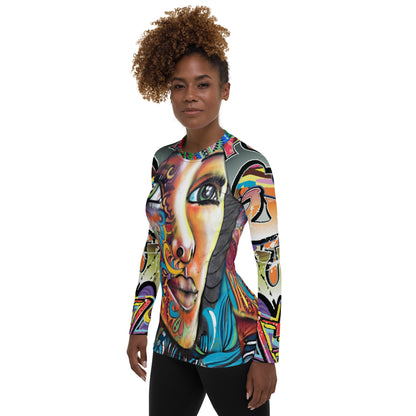 Felicity Graffiti Rash Guard