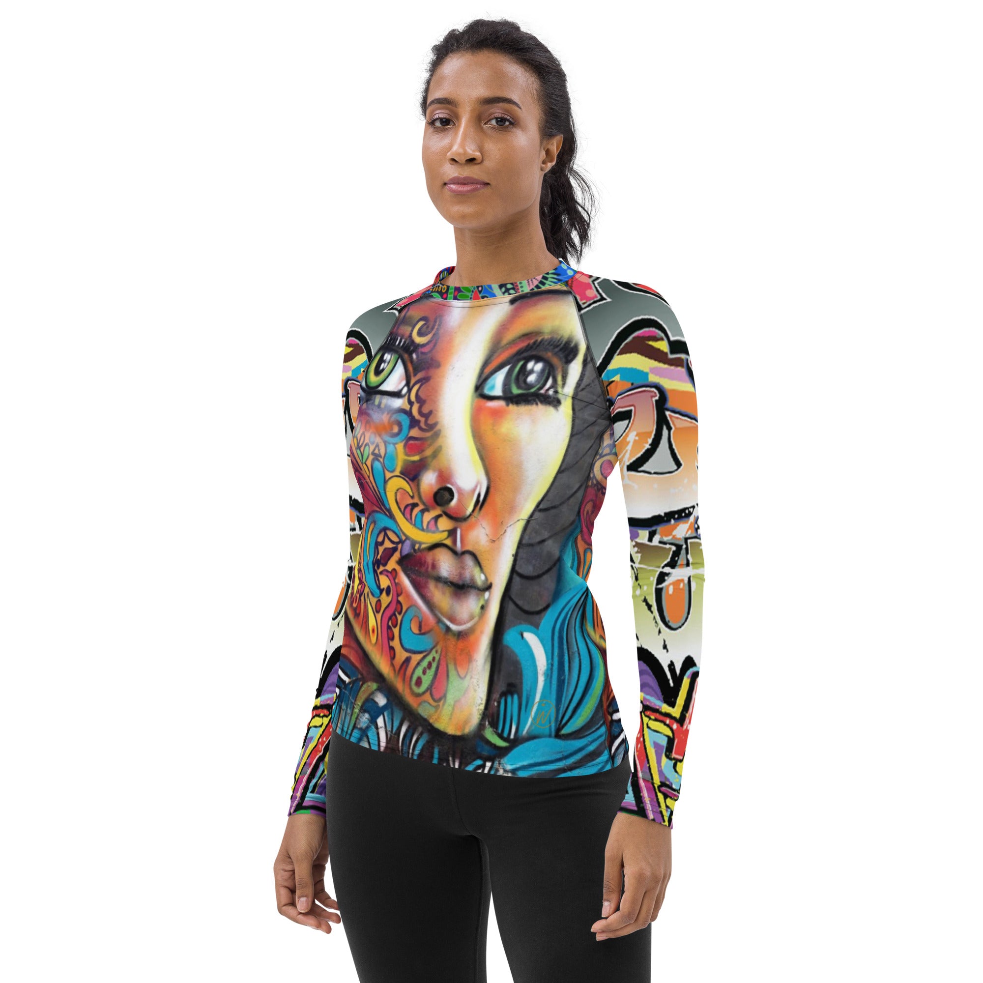 Felicity Graffiti Rash Guard