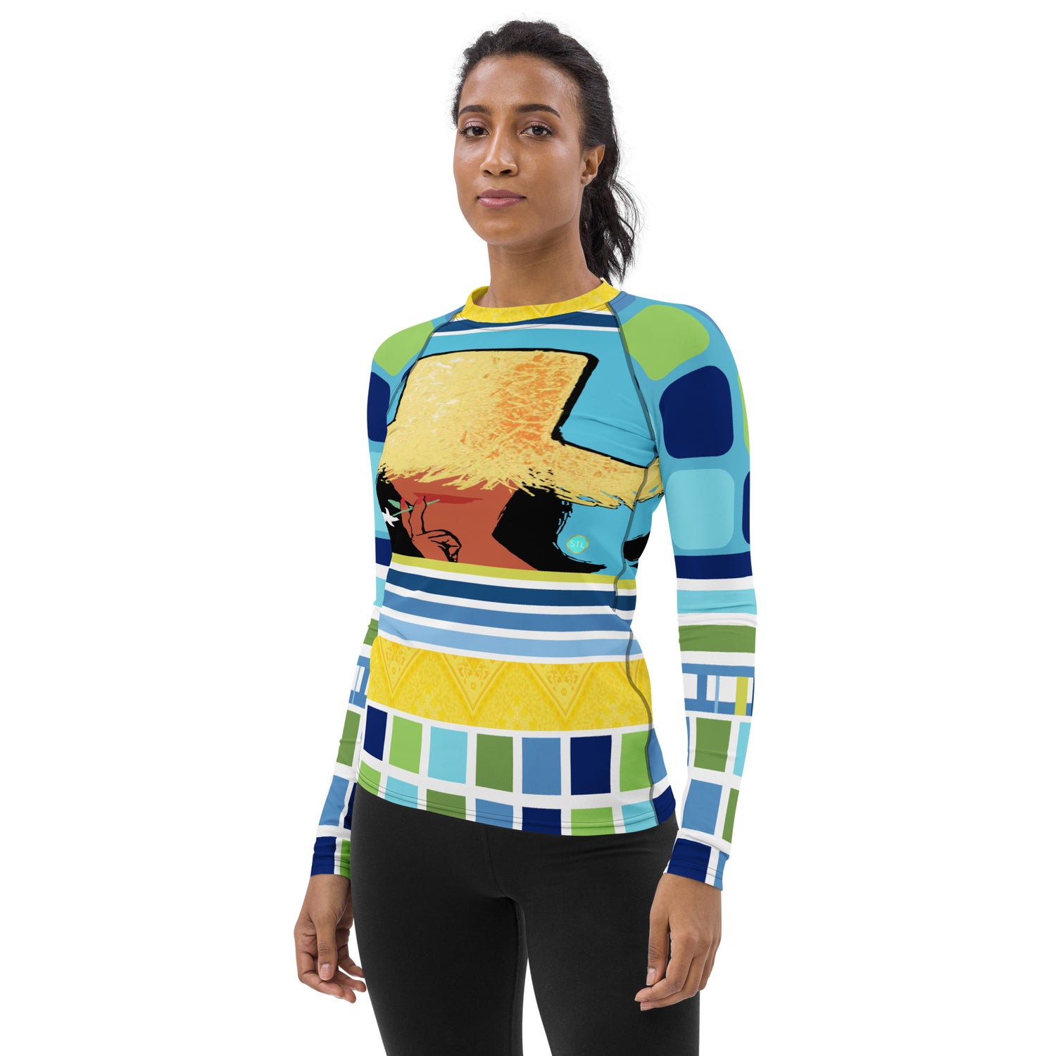 Rash Guard Tahiti Girl Luces Brillantes