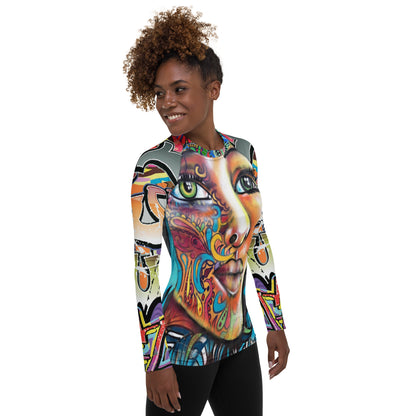 Felicity Graffiti Rash Guard