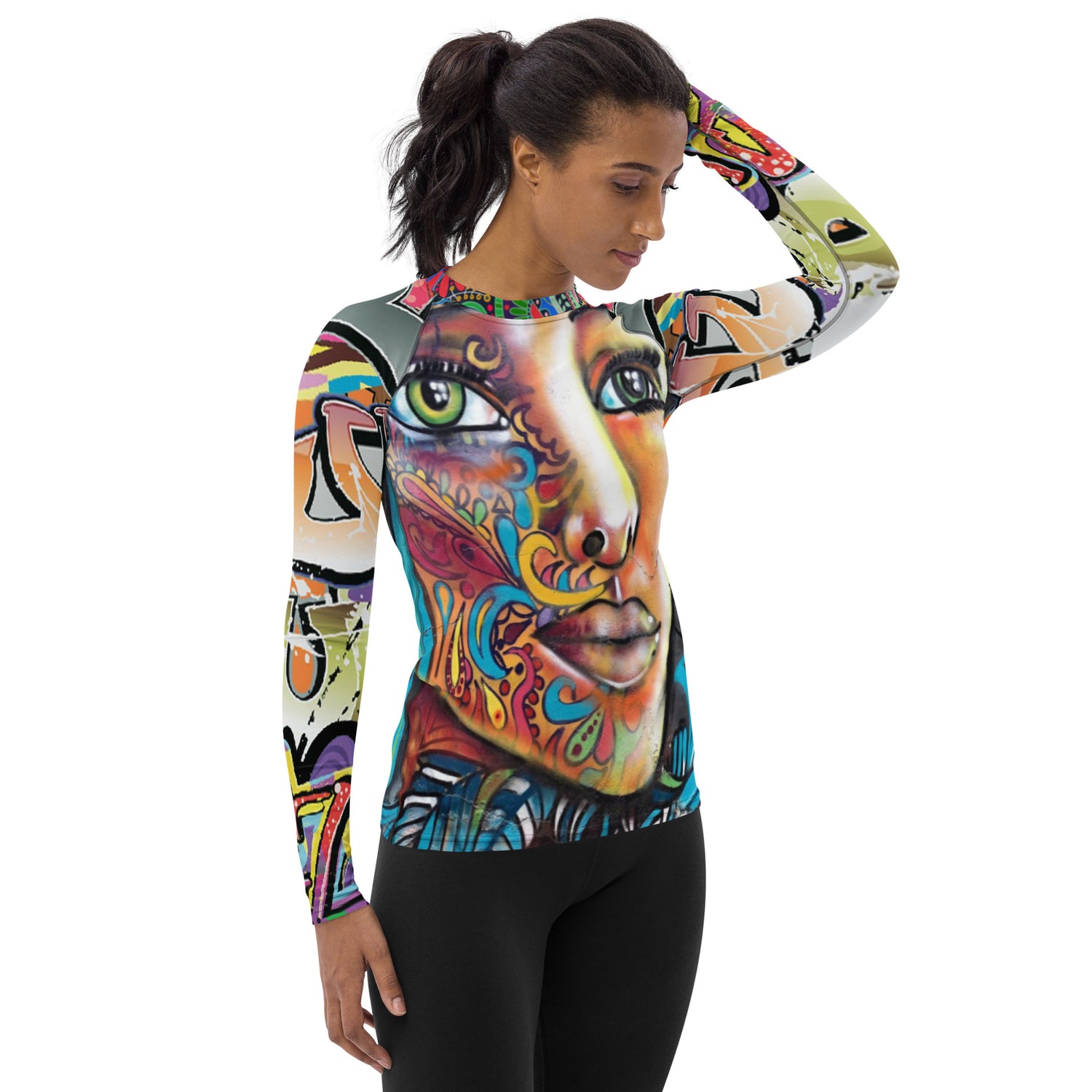 Felicity Graffiti Rash Guard