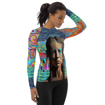 Alou-Aye Warrior Princess Rash Guard