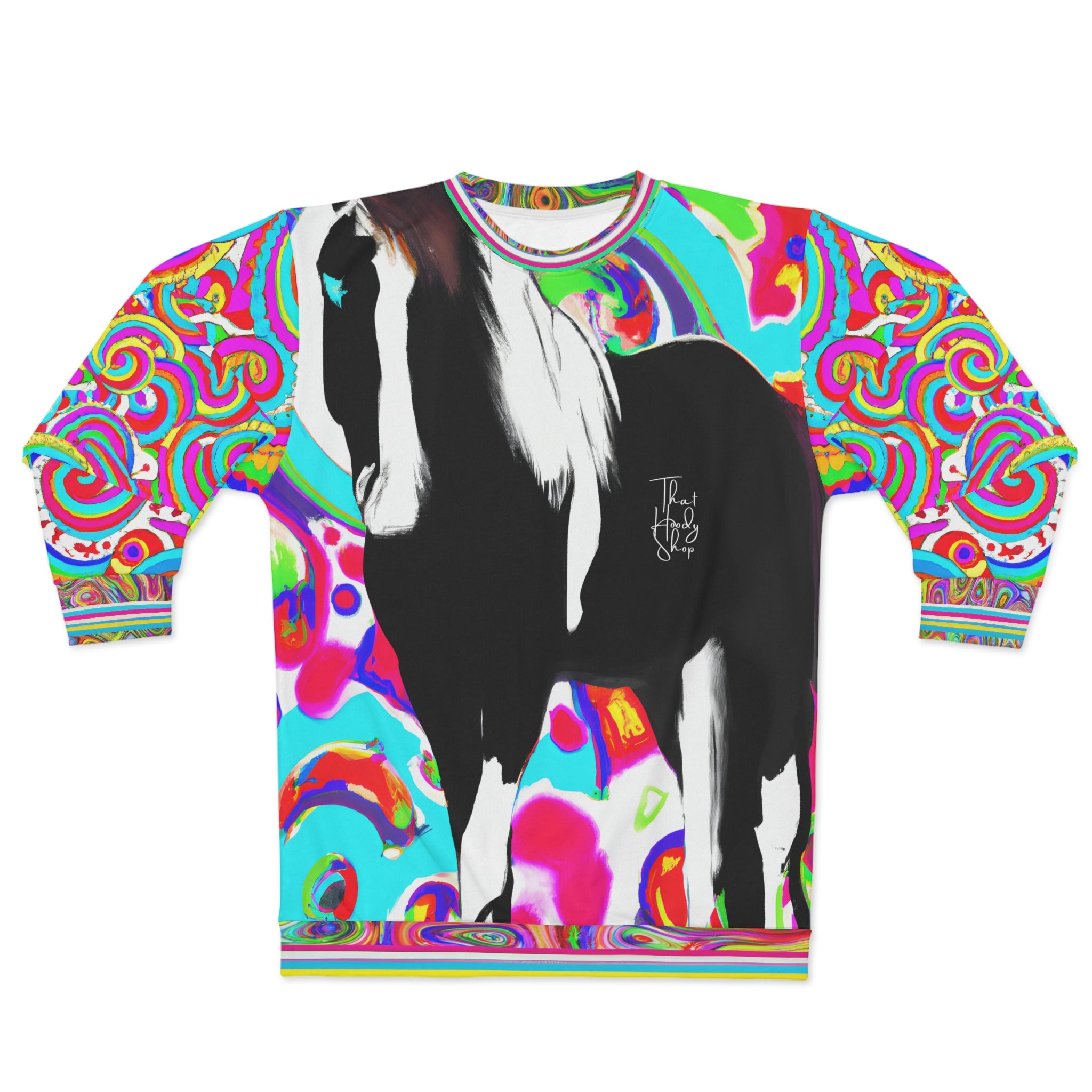 Sudadera unisex Crown Jewel Horsey Pop Art Part Deux