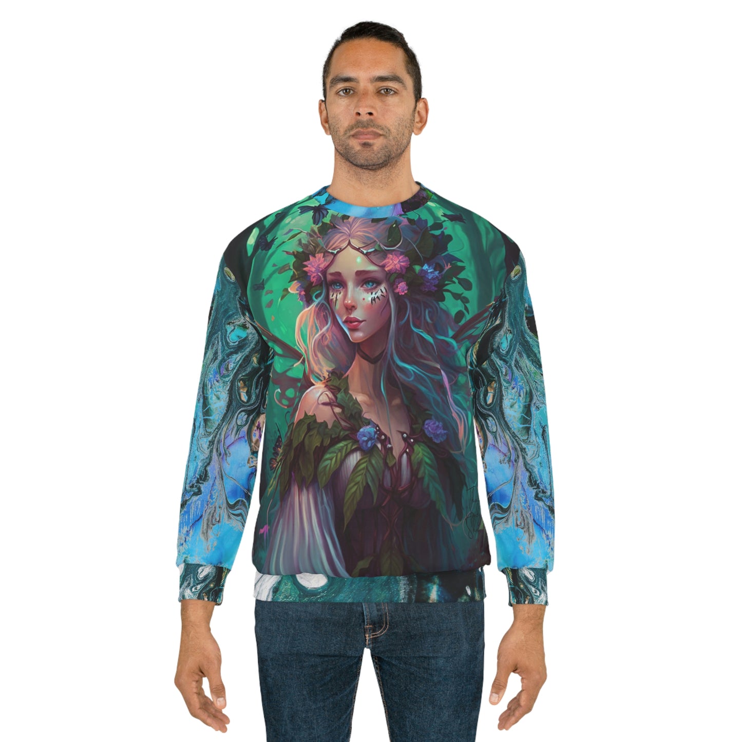 Fantasy Woodland Elf Unisex Sweatshirt