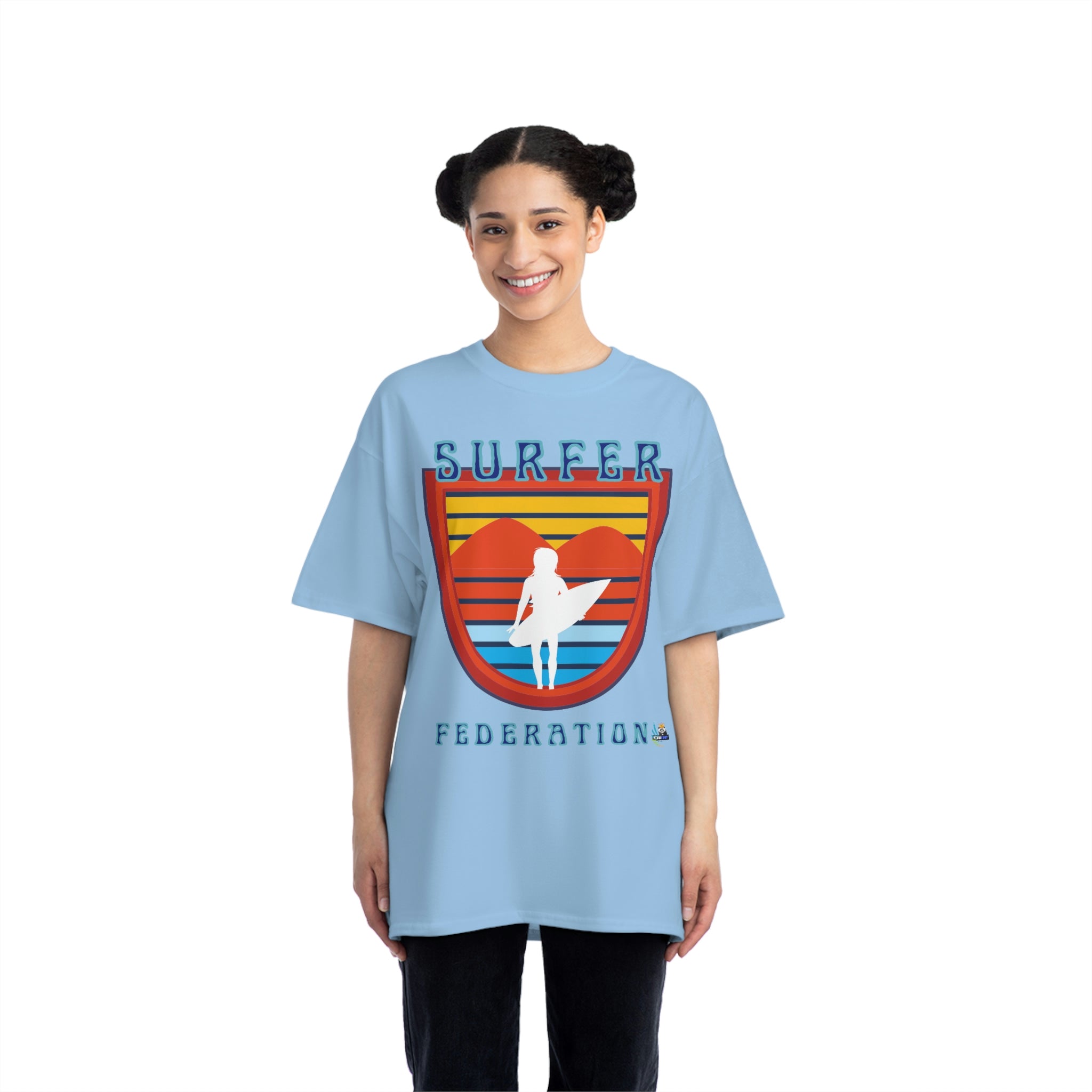 Camiseta de peso pesado de la Liga de la Federación de Surfistas