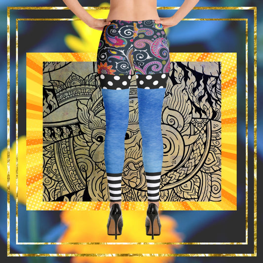BFFs Forever Blue Skies Leggings