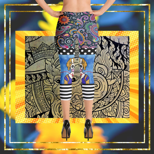 Leggings Capri BFF para siempre repetidos