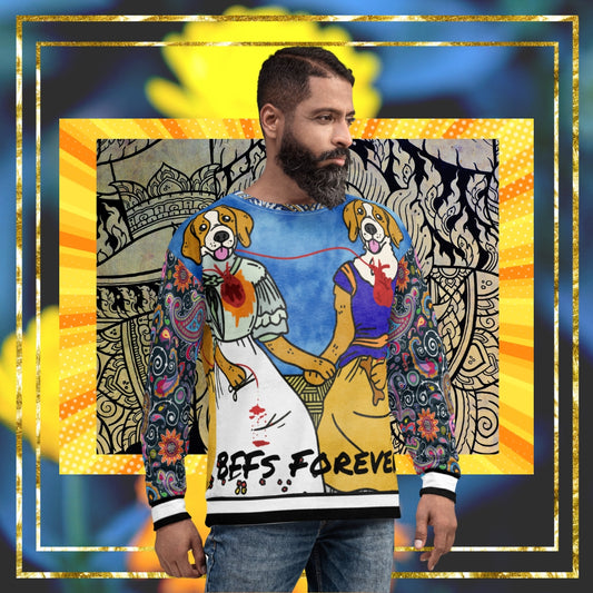 Sudadera unisex clásica BFFs Forever
