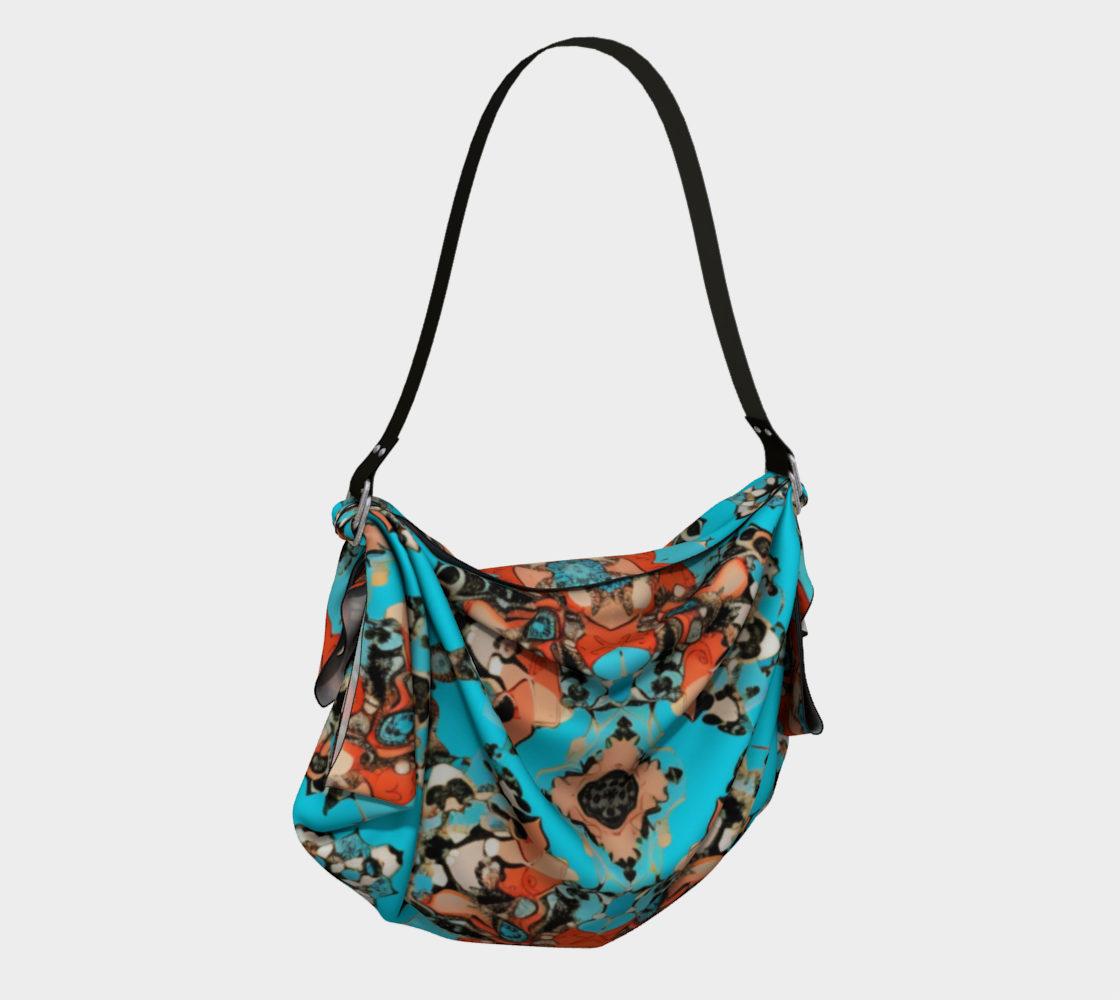 Bolso Hobo con bufanda Coral Reef