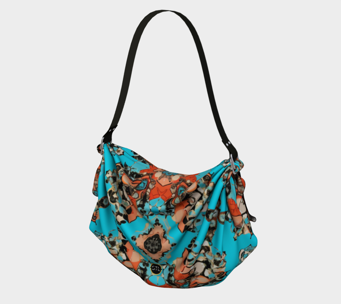 Coral Reef Hobo Scarf Bag