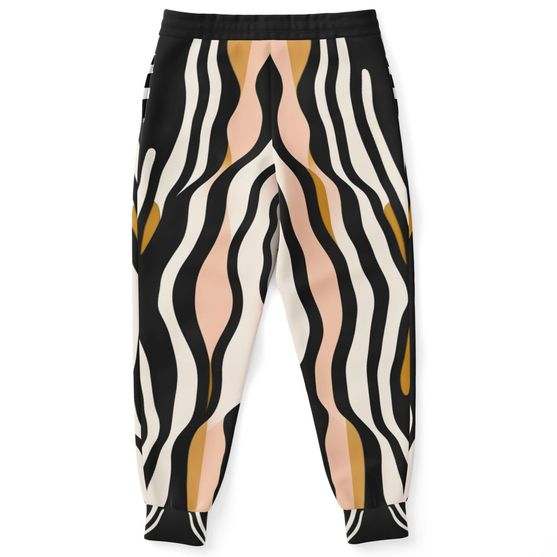 Bailarina en jardín Zebra Floral Eco-Poly Joggers unisex 