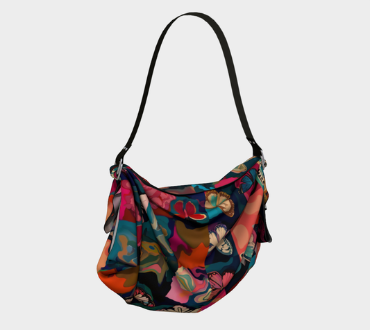 Surrounded by Butterflies Hobo Scarf Bag