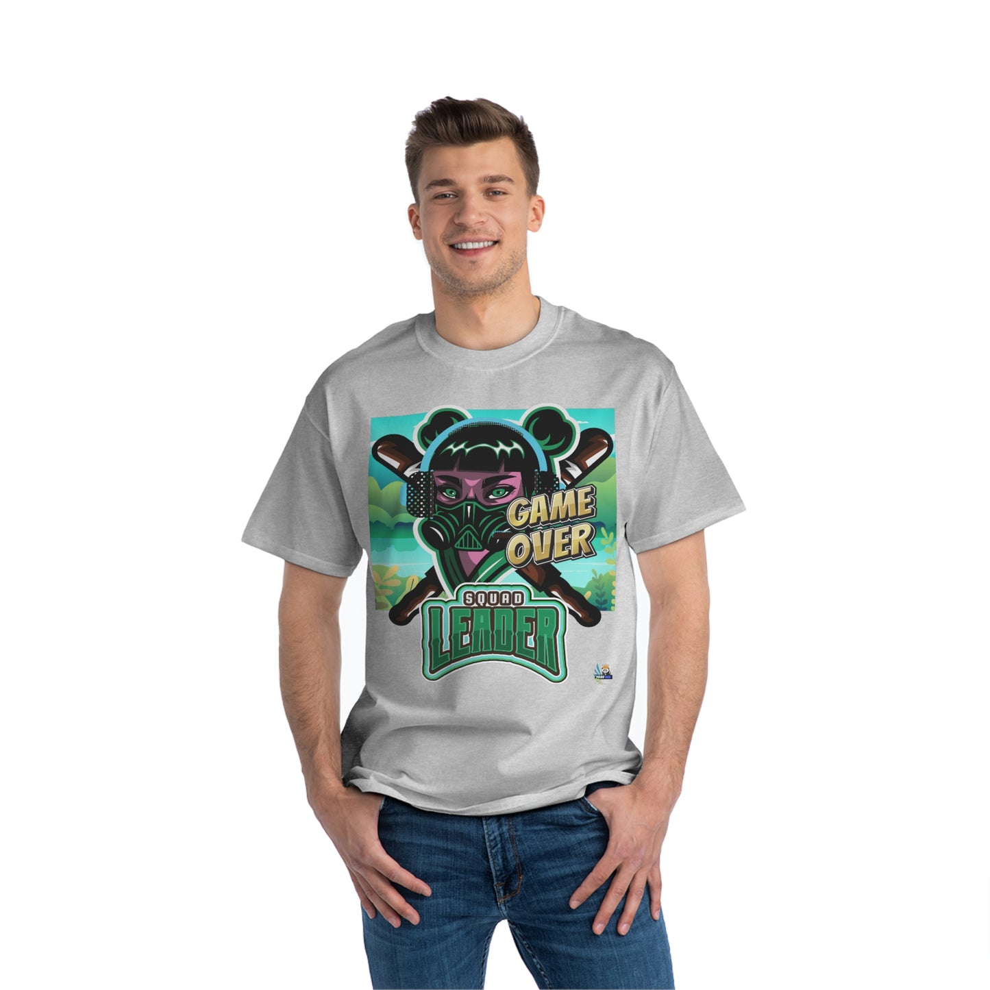 Squad Leader Game Over Heavyweight Unisex Gaming Tee