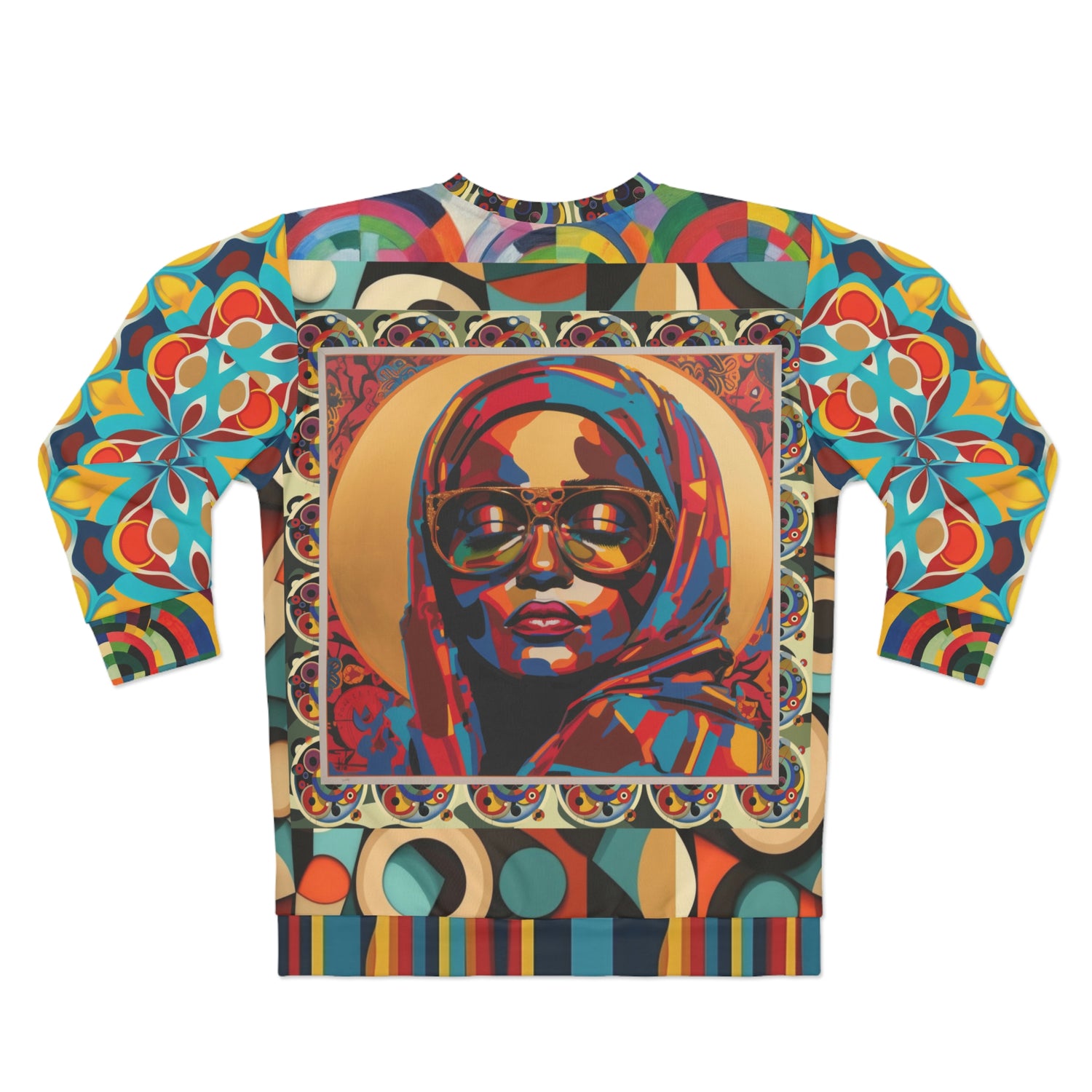 Sudadera unisex Madre María Llena de Gracia Pop Art