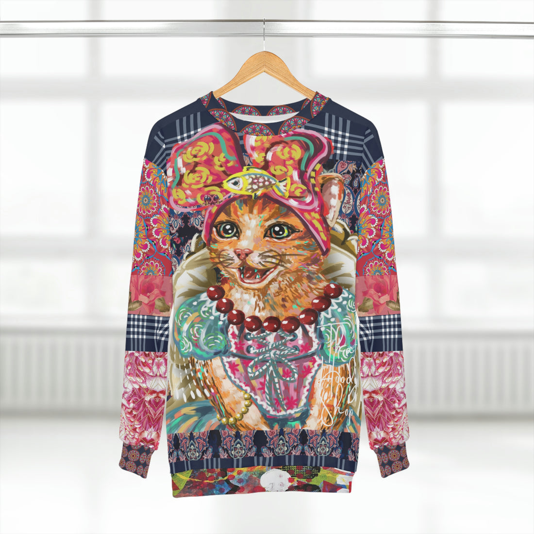 Princess Tea Time Kitty Unisex Sweatshirt