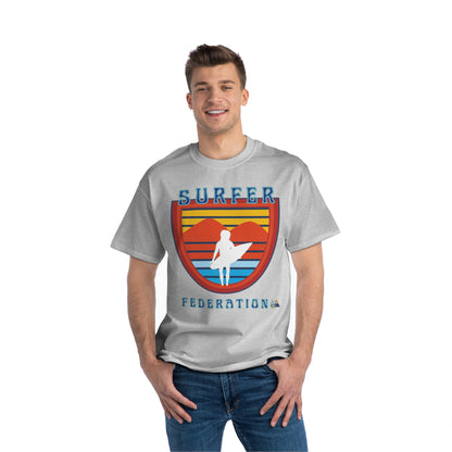 Camiseta de peso pesado de la Liga de la Federación de Surfistas