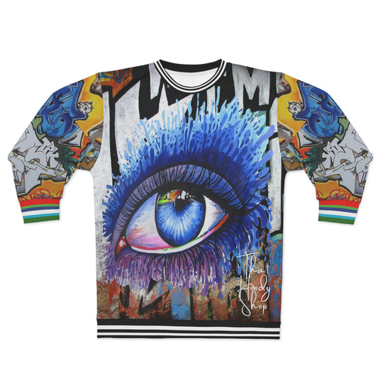 All Eyes on You Graffiti Unisex Sweatshirt