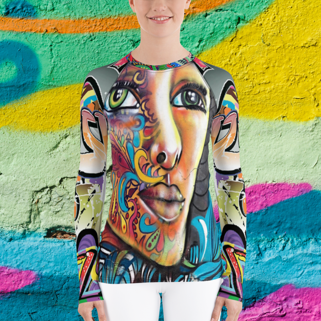 Felicity Graffiti Rash Guard