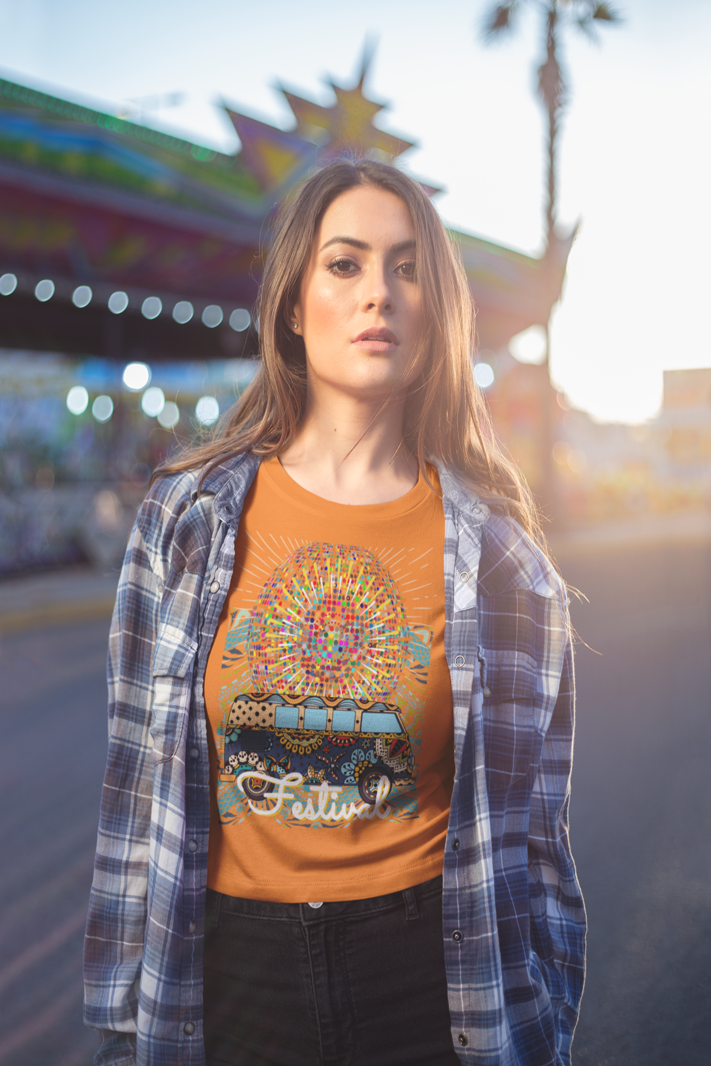 Camiseta Softstyle con noria de Festival Days