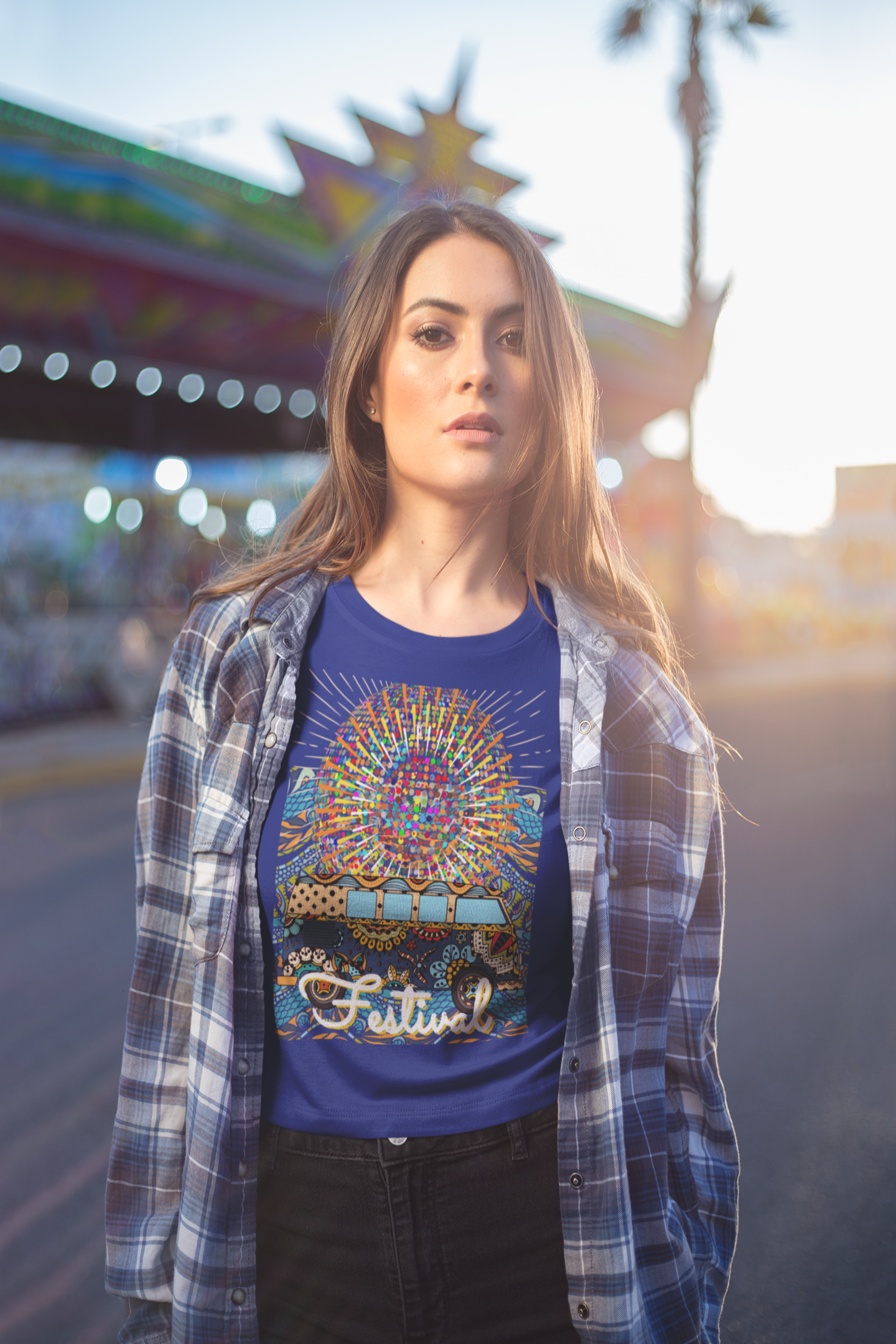 Camiseta Softstyle con noria de Festival Days