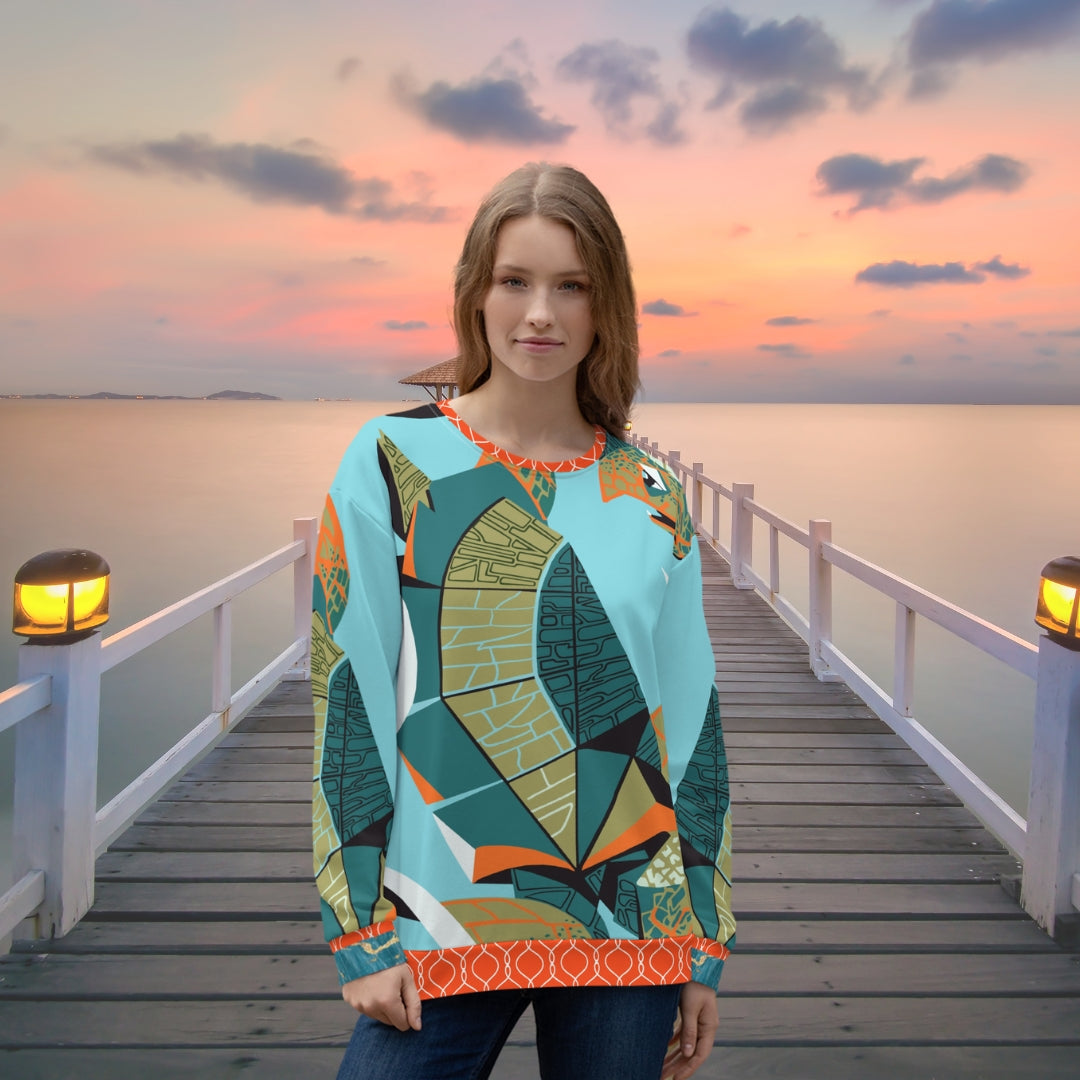 Galapagos Twin Turtles Unisex Sweatshirt