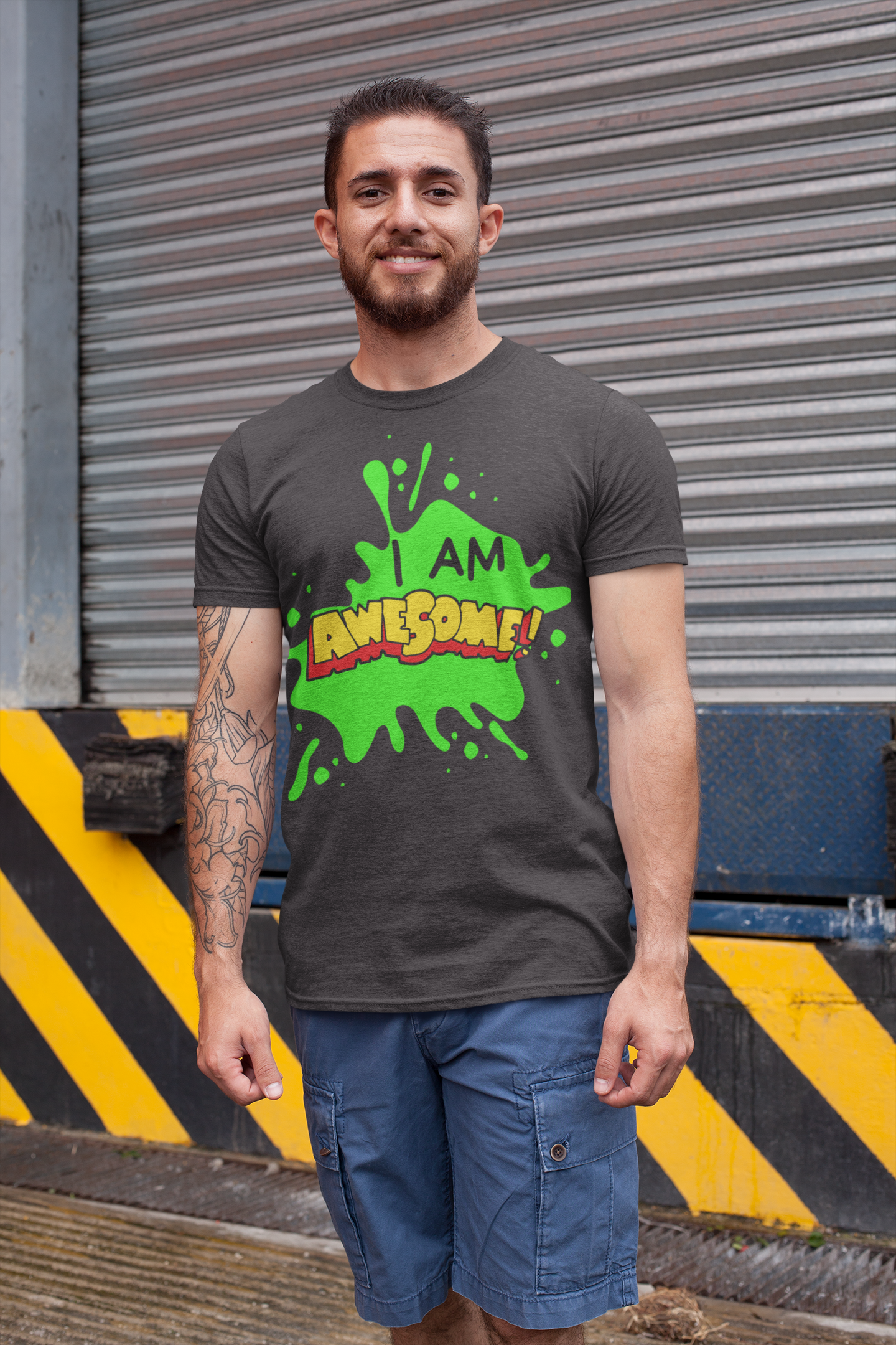 I Am Awesome Short Sleeve Unisex Softstyle Tee